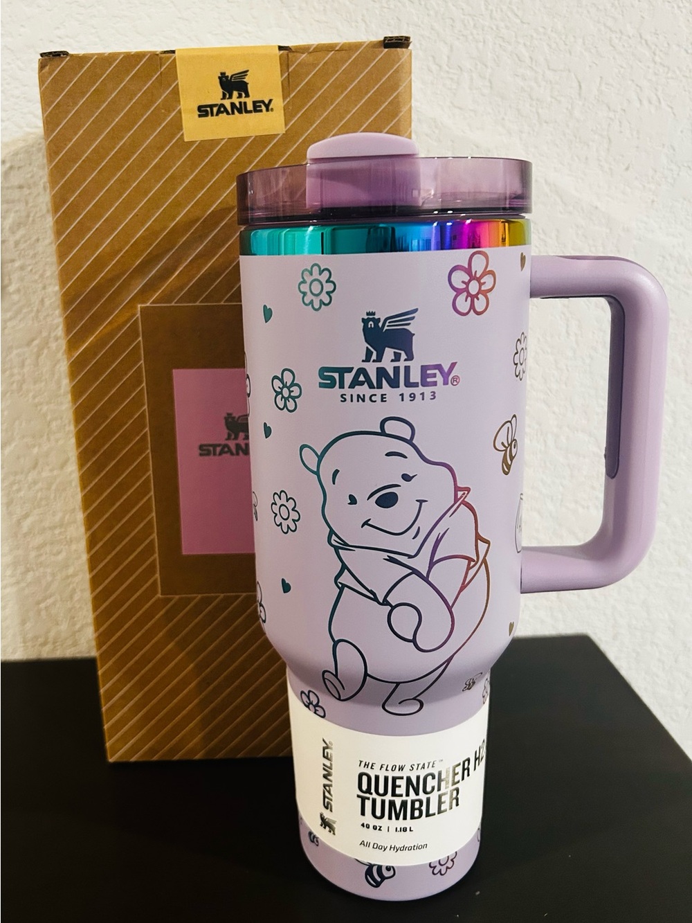 Stanley, Winnie the Pooh, Purple, New in Box